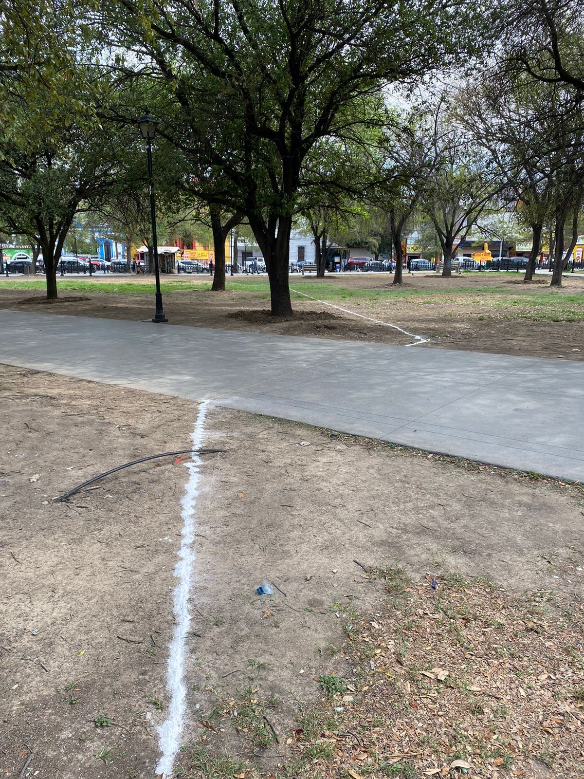 DELIMITACION DE OBRA POZO No 59